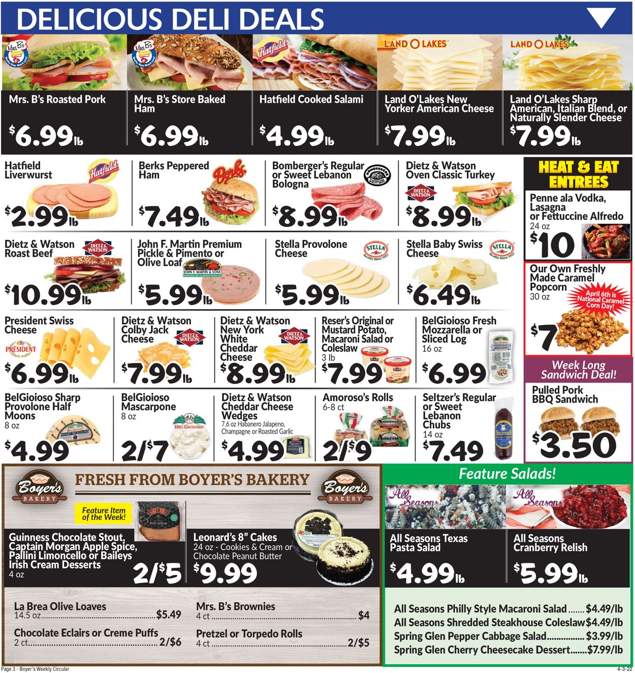 Boyer's Food Markets Weekly Ad Circular - valid 04/03-04/09/2022 (Page 5)