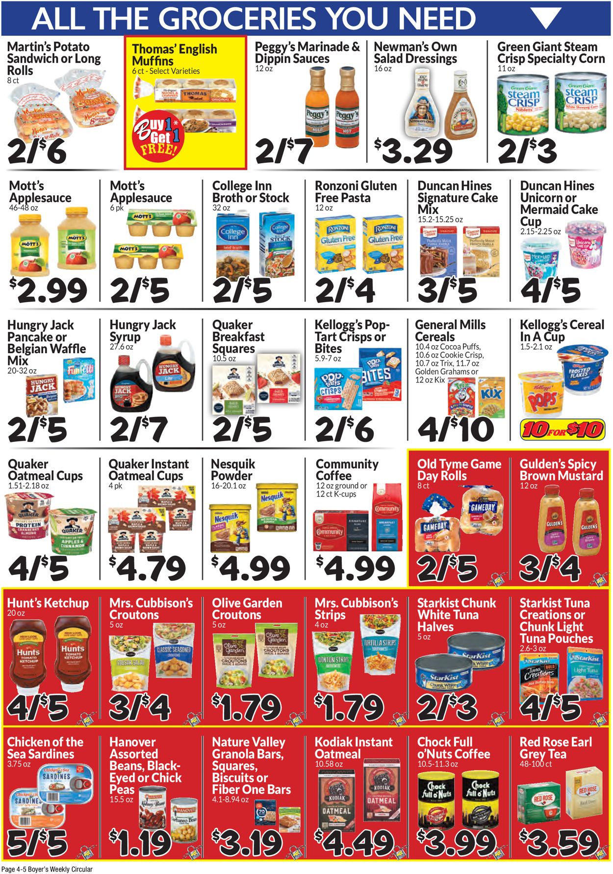 Boyer's Food Markets Weekly Ad Circular - valid 04/24-04/30/2022 (Page 6)