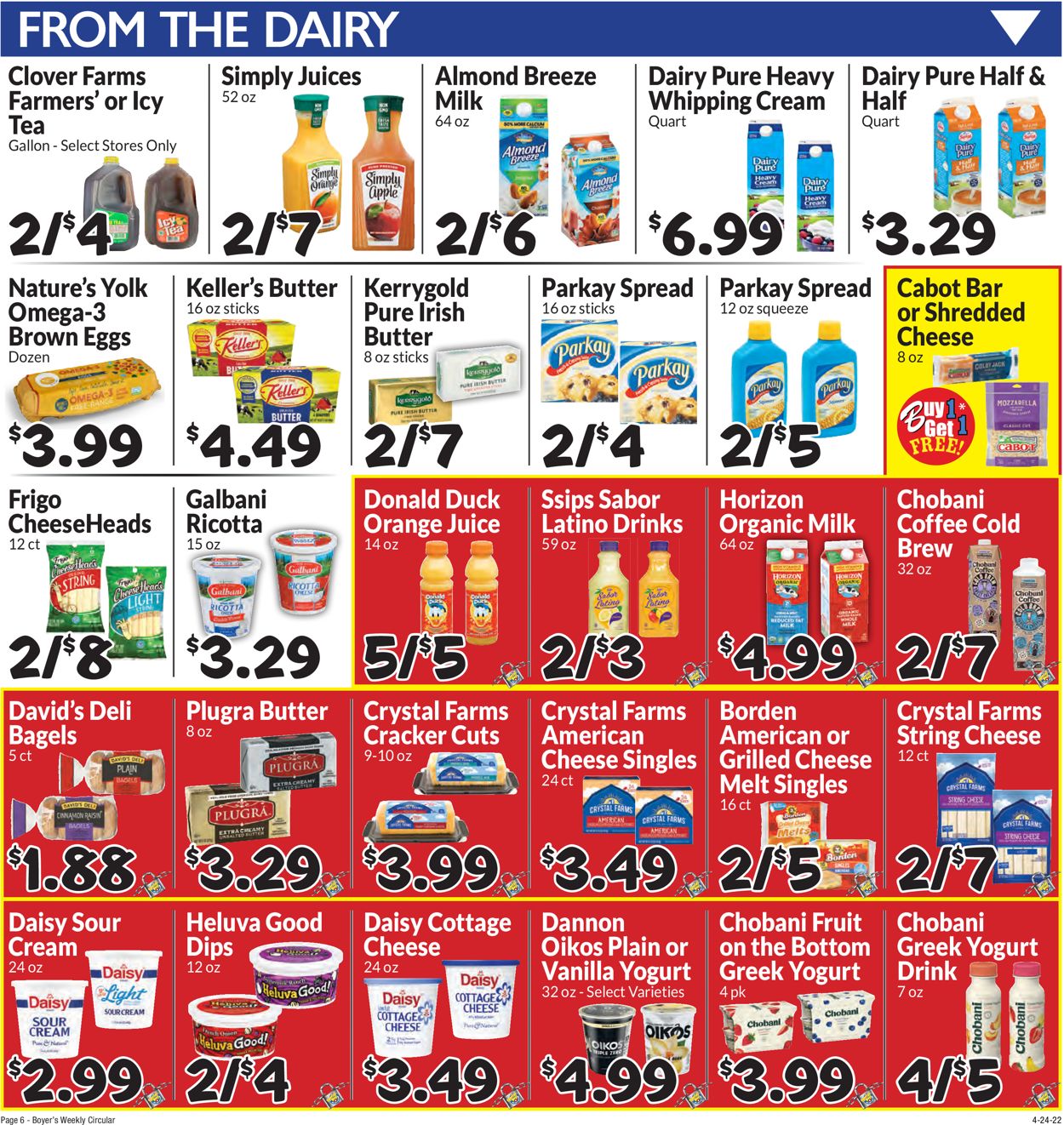 Boyer's Food Markets Weekly Ad Circular - valid 04/24-04/30/2022 (Page 9)