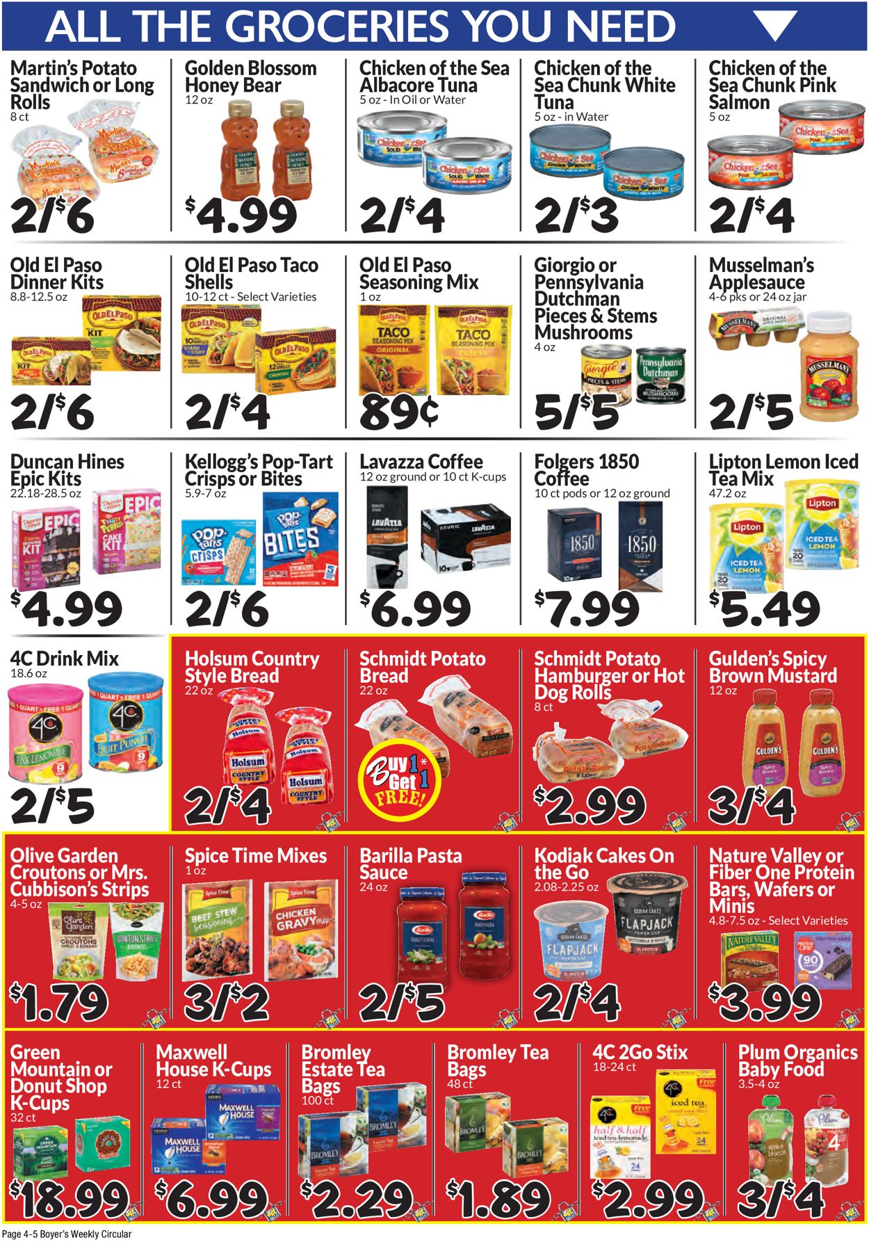 Boyer's Food Markets Weekly Ad Circular - valid 05/01-05/07/2022 (Page 6)