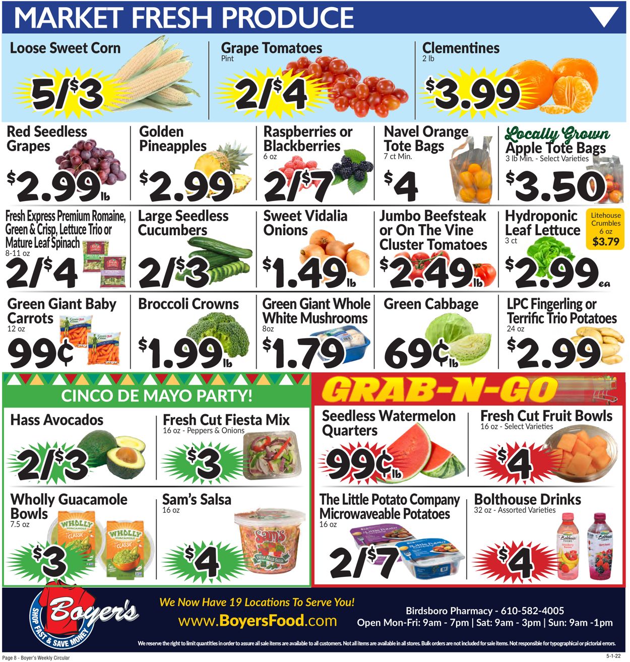 Boyer's Food Markets Weekly Ad Circular - valid 05/01-05/07/2022 (Page 11)