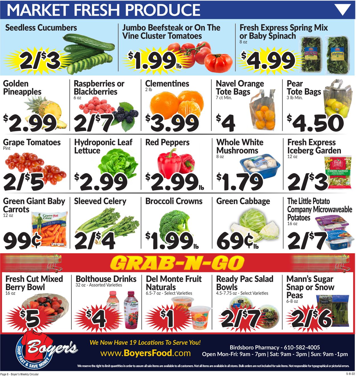 Boyer's Food Markets Weekly Ad Circular - valid 05/08-05/14/2022 (Page 11)