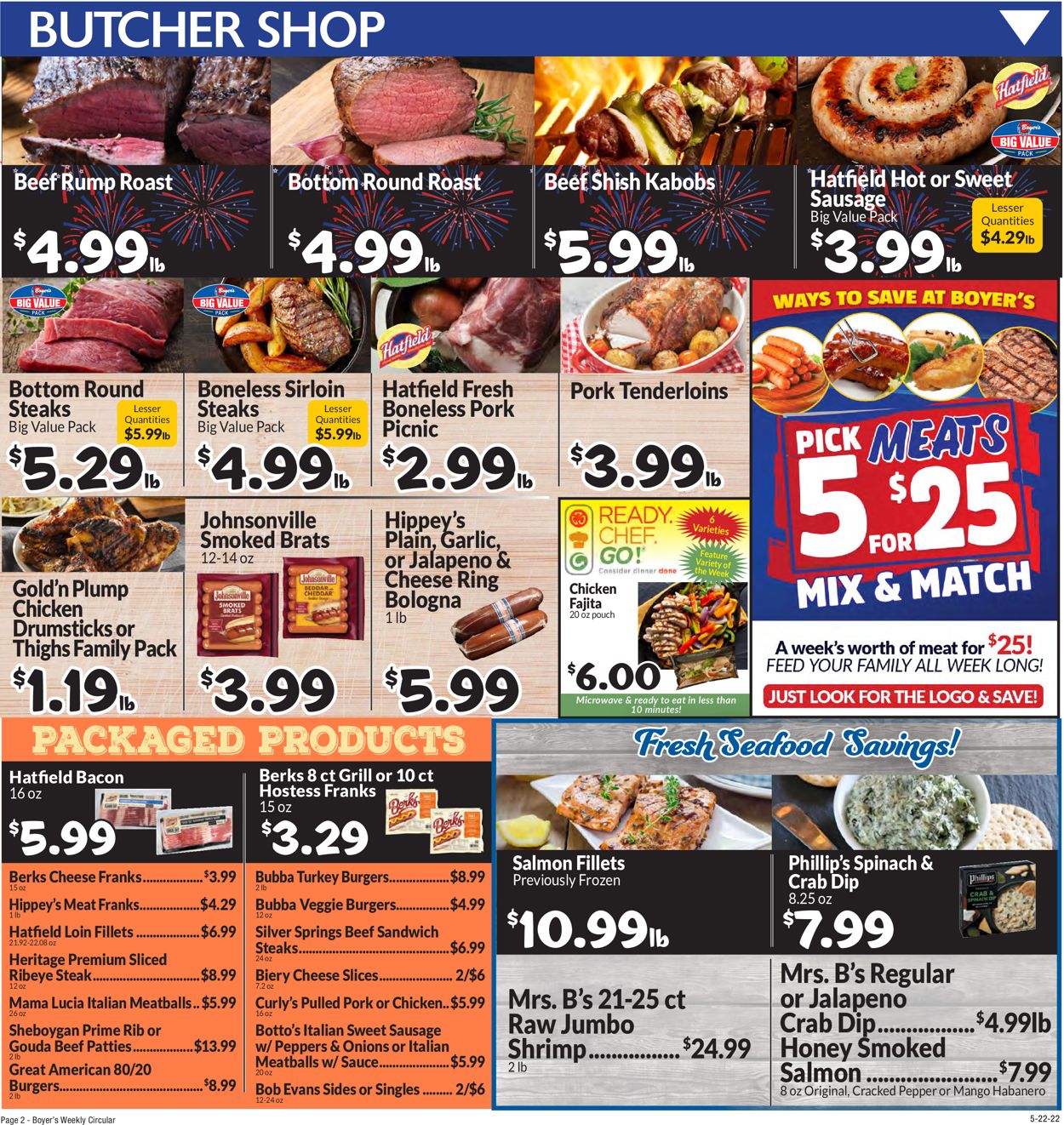 Boyer's Food Markets Weekly Ad Circular - valid 05/22-05/28/2022 (Page 4)