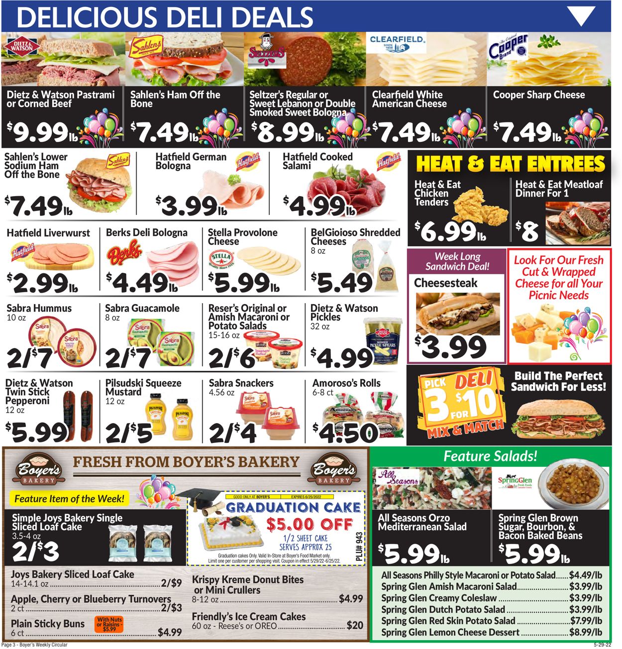Boyer's Food Markets Weekly Ad Circular - valid 05/29-06/11/2022 (Page 5)