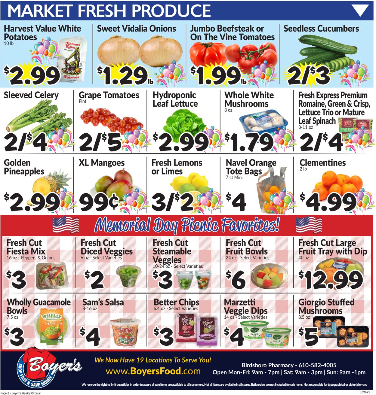 Boyer's Food Markets Weekly Ad Circular - valid 05/29-06/11/2022 (Page 11)