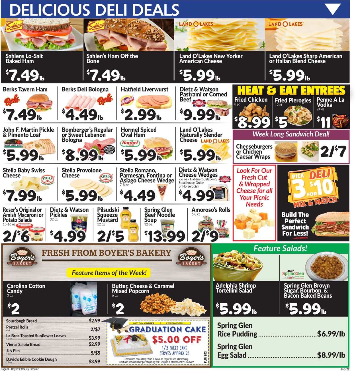 Boyer's Food Markets Weekly Ad Circular - valid 06/05-06/11/2022 (Page 5)