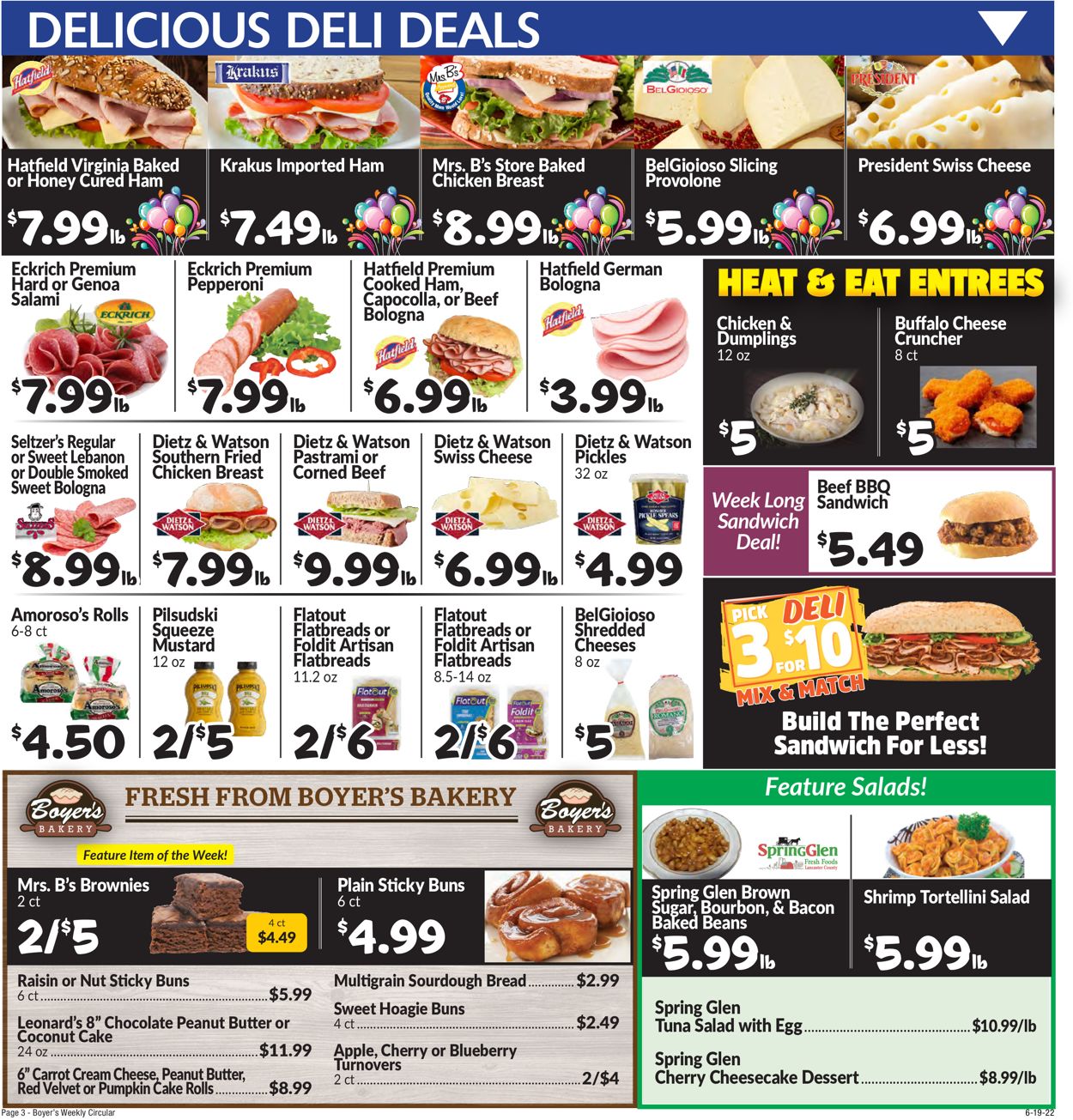 Boyer's Food Markets Weekly Ad Circular - valid 06/19-06/25/2022 (Page 5)