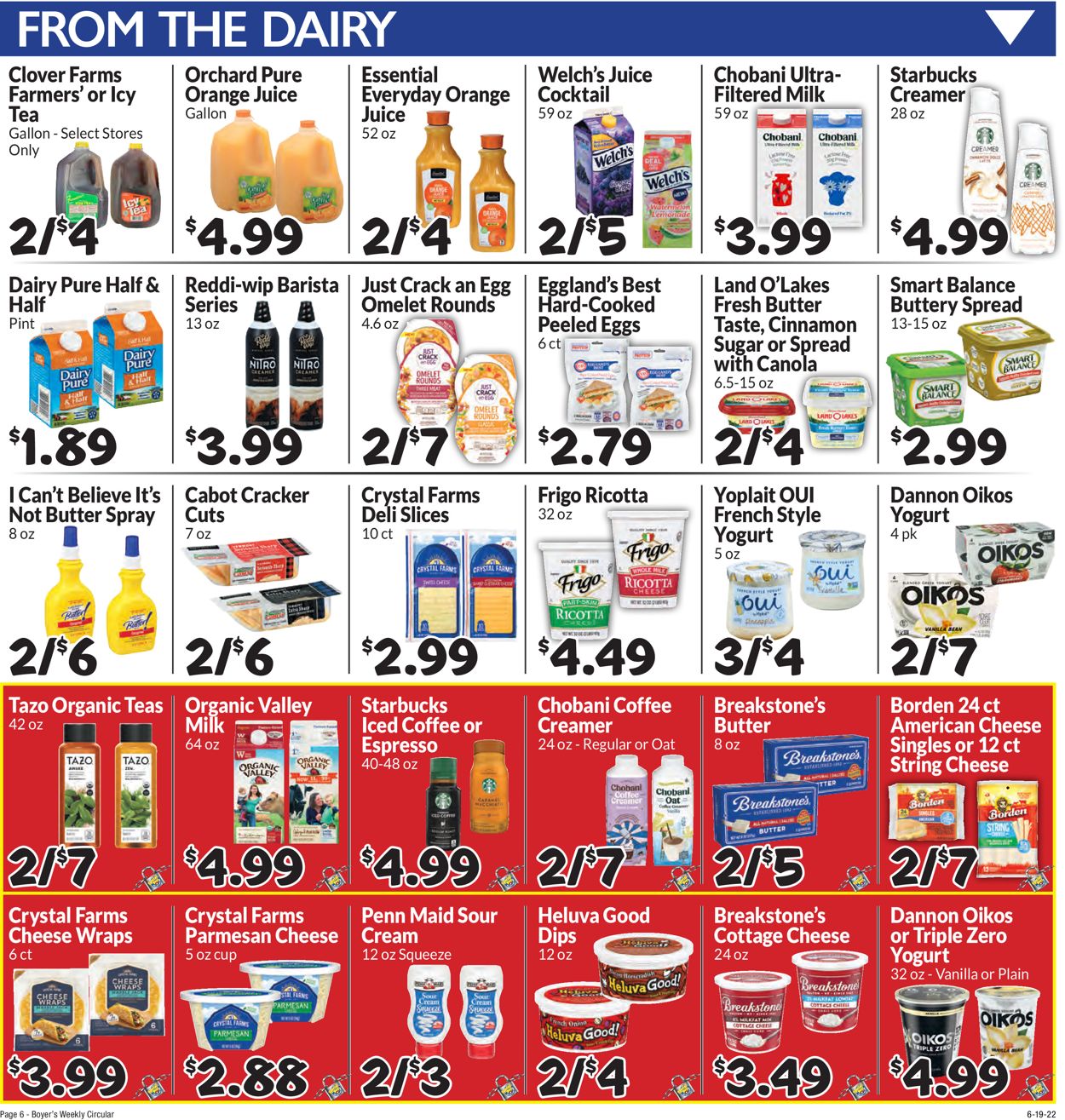 Boyer's Food Markets Weekly Ad Circular - valid 06/19-06/25/2022 (Page 9)