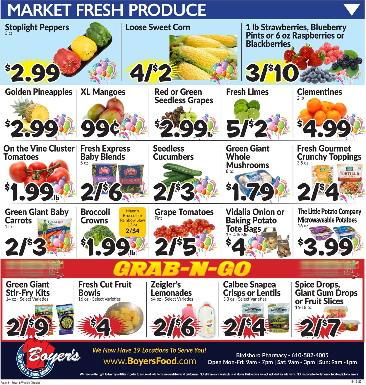Boyer's Food Markets Weekly Ad Circular - valid 06/19-06/25/2022 (Page 11)