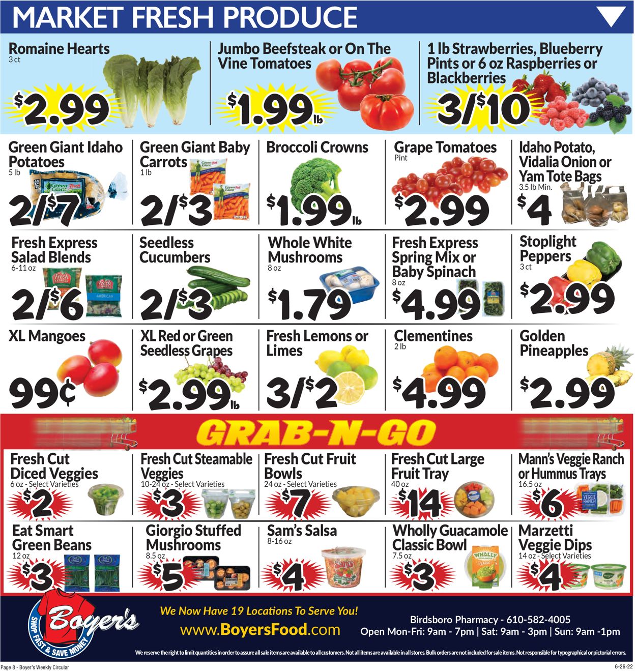 Boyer's Food Markets Weekly Ad Circular - valid 06/26-07/02/2022 (Page 11)