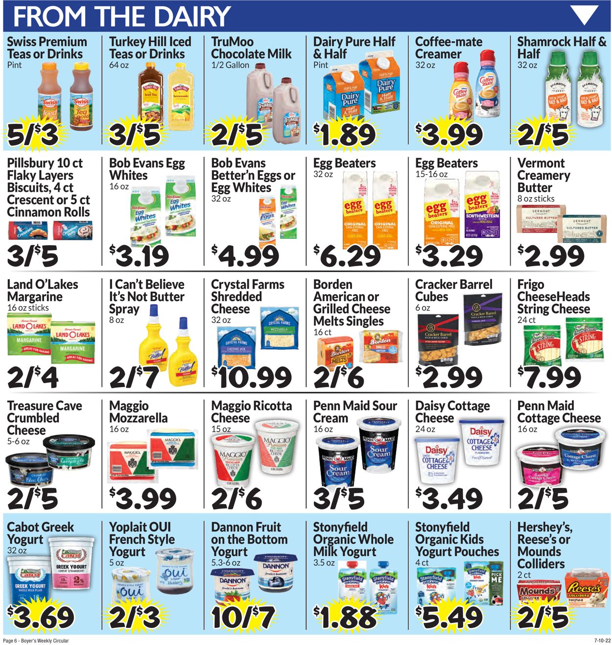 Boyer's Food Markets Weekly Ad Circular - valid 07/10-07/16/2022 (Page 9)