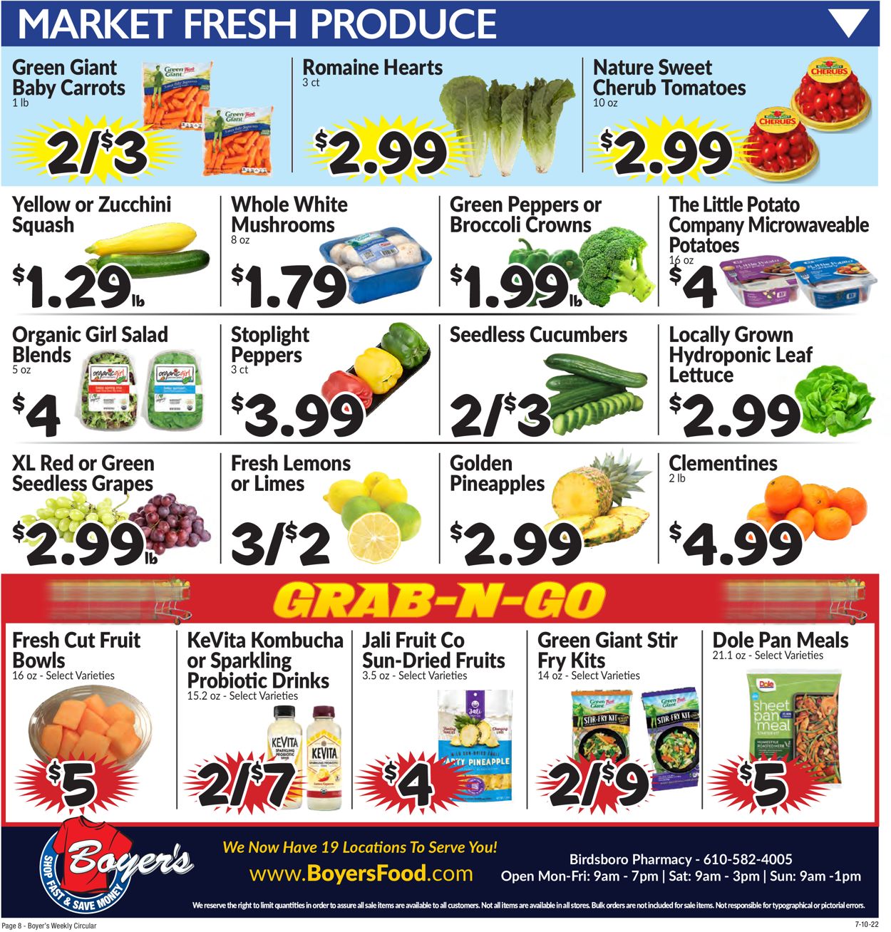 Boyer's Food Markets Weekly Ad Circular - valid 07/10-07/16/2022 (Page 11)