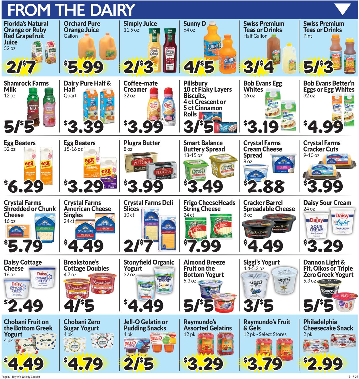 Boyer's Food Markets Weekly Ad Circular - valid 07/17-07/23/2022 (Page 9)