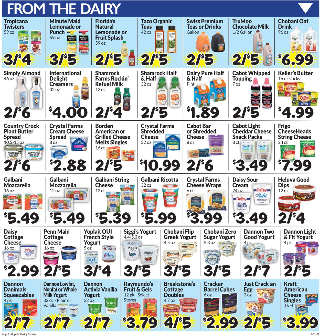 Boyer's Food Markets Weekly Ad Circular - valid 08/04-08/06/2022 (Page 9)