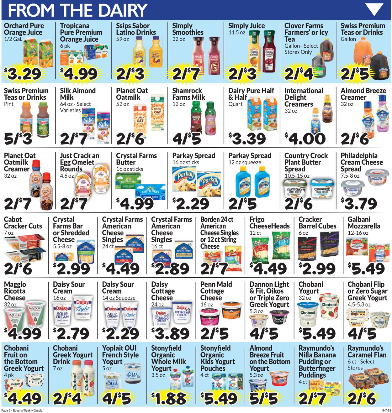 Boyer's Food Markets Weekly Ad Circular - valid 08/07-08/13/2022 (Page 9)