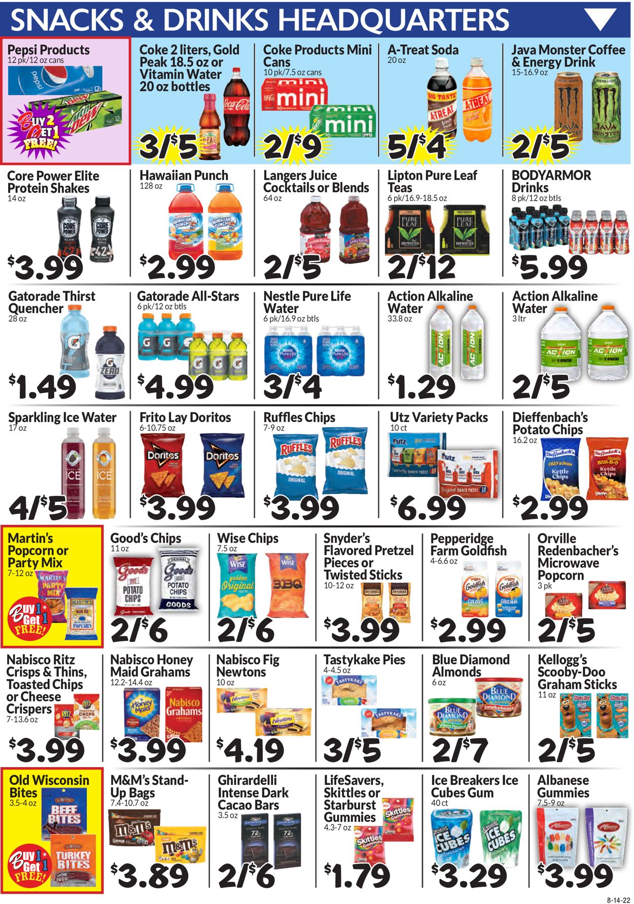 Boyer's Food Markets Weekly Ad Circular - valid 08/14-08/20/2022 (Page 8)