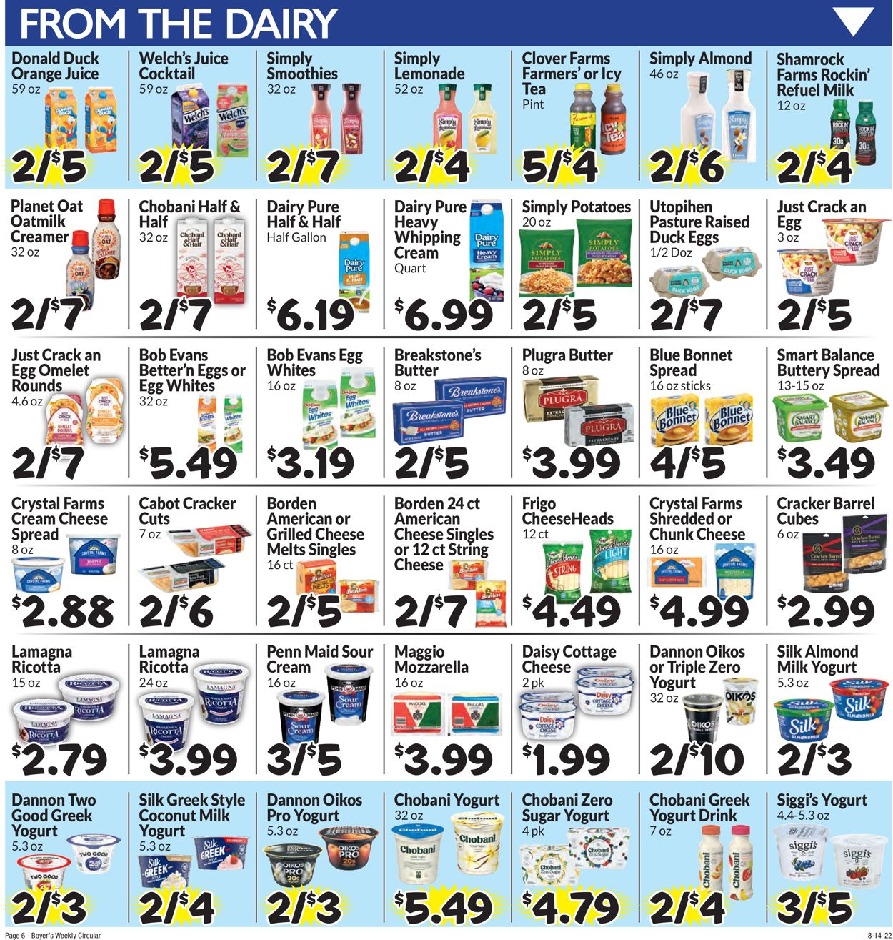 Boyer's Food Markets Weekly Ad Circular - valid 08/14-08/20/2022 (Page 9)