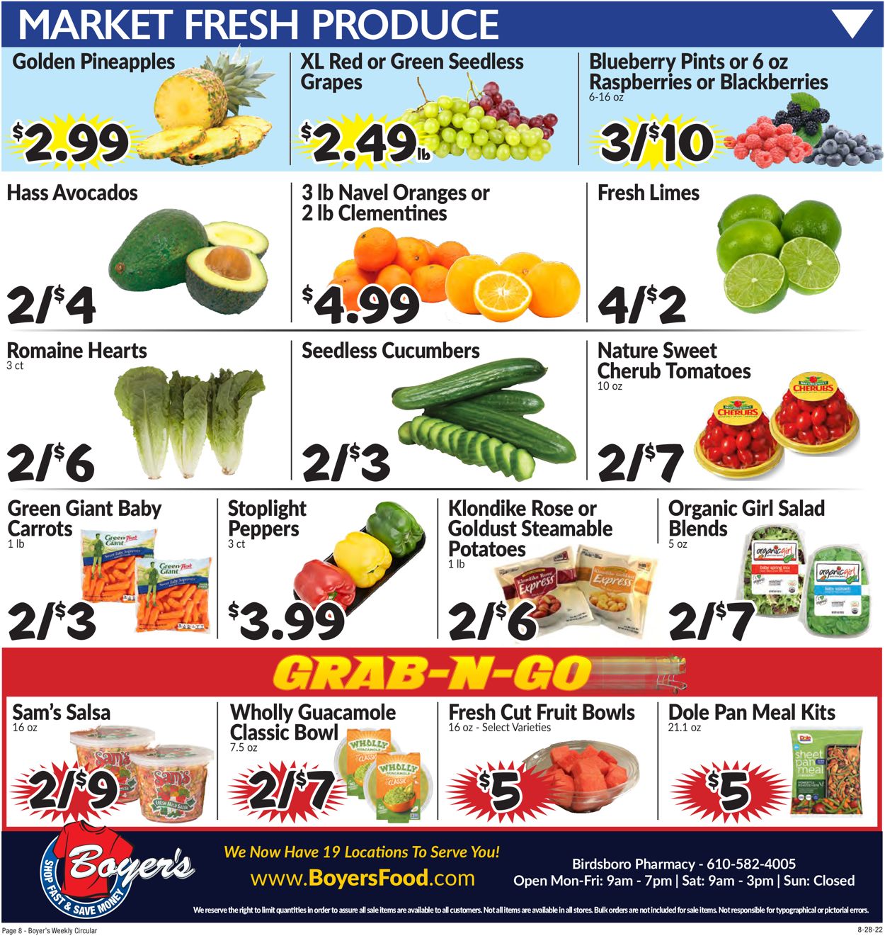 Boyer's Food Markets Weekly Ad Circular - valid 08/28-09/03/2022 (Page 11)