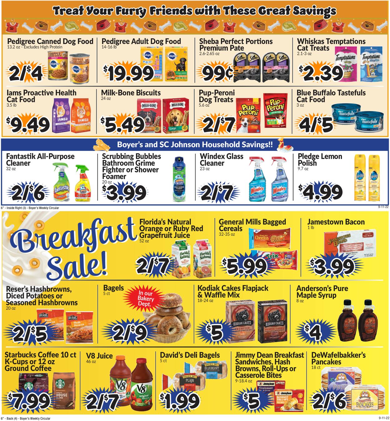 Boyer's Food Markets Weekly Ad Circular - valid 09/11-09/17/2022 (Page 2)