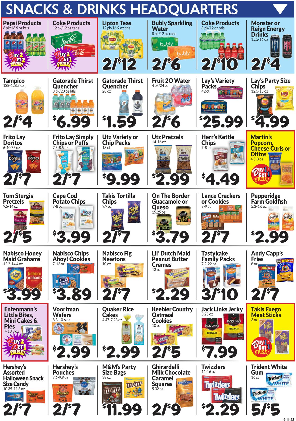 Boyer's Food Markets Weekly Ad Circular - valid 09/11-09/17/2022 (Page 8)