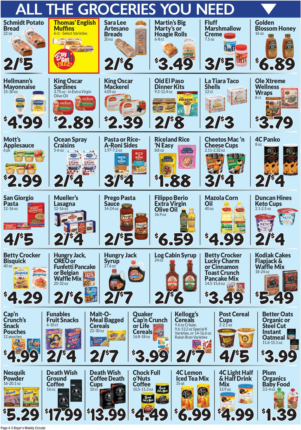 Boyer's Food Markets Weekly Ad Circular - valid 09/18-09/24/2022 (Page 6)