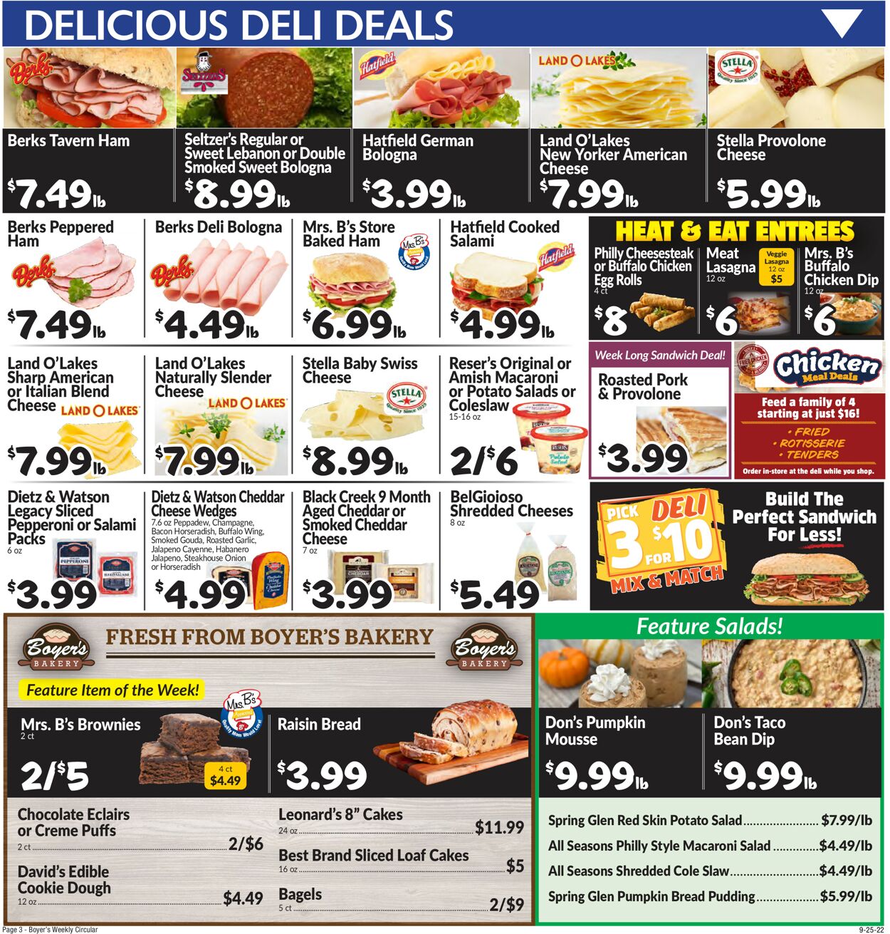 Boyer's Food Markets Weekly Ad Circular - valid 09/29-10/01/2022 (Page 5)