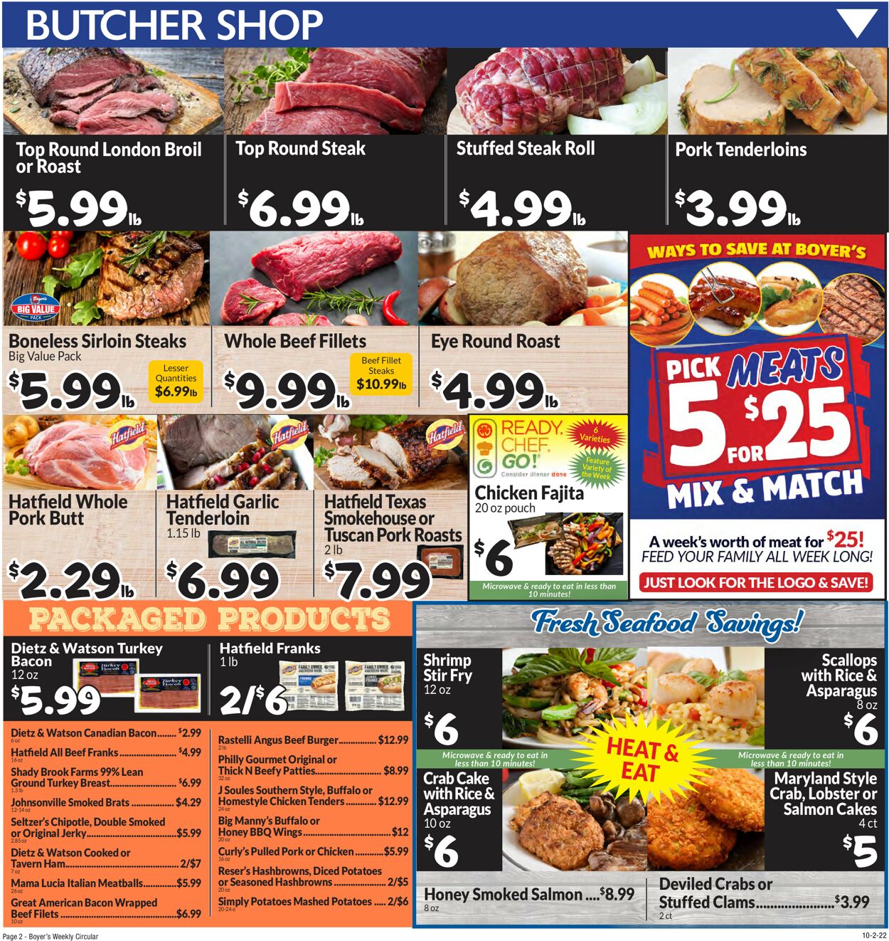 Boyer's Food Markets Weekly Ad Circular - valid 10/02-10/08/2022 (Page 4)