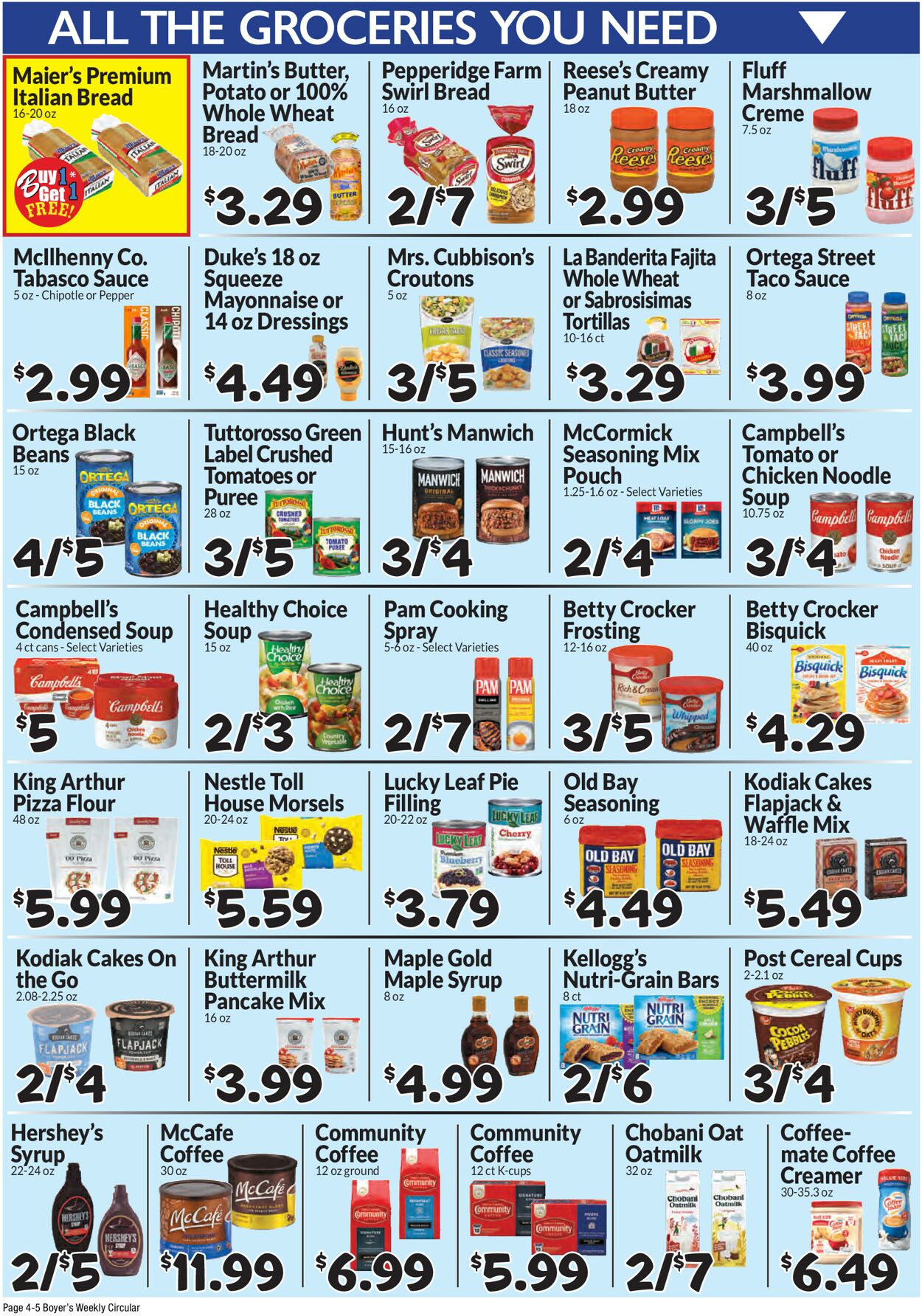 Boyer's Food Markets Weekly Ad Circular - valid 10/02-10/08/2022 (Page 6)