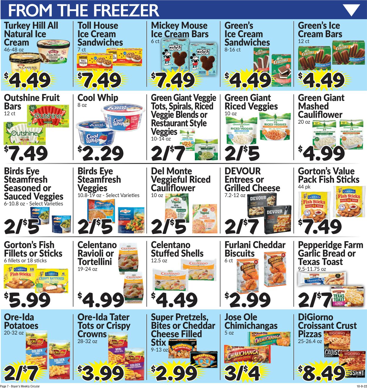 Boyer's Food Markets Weekly Ad Circular - valid 10/09-10/15/2022 (Page 10)