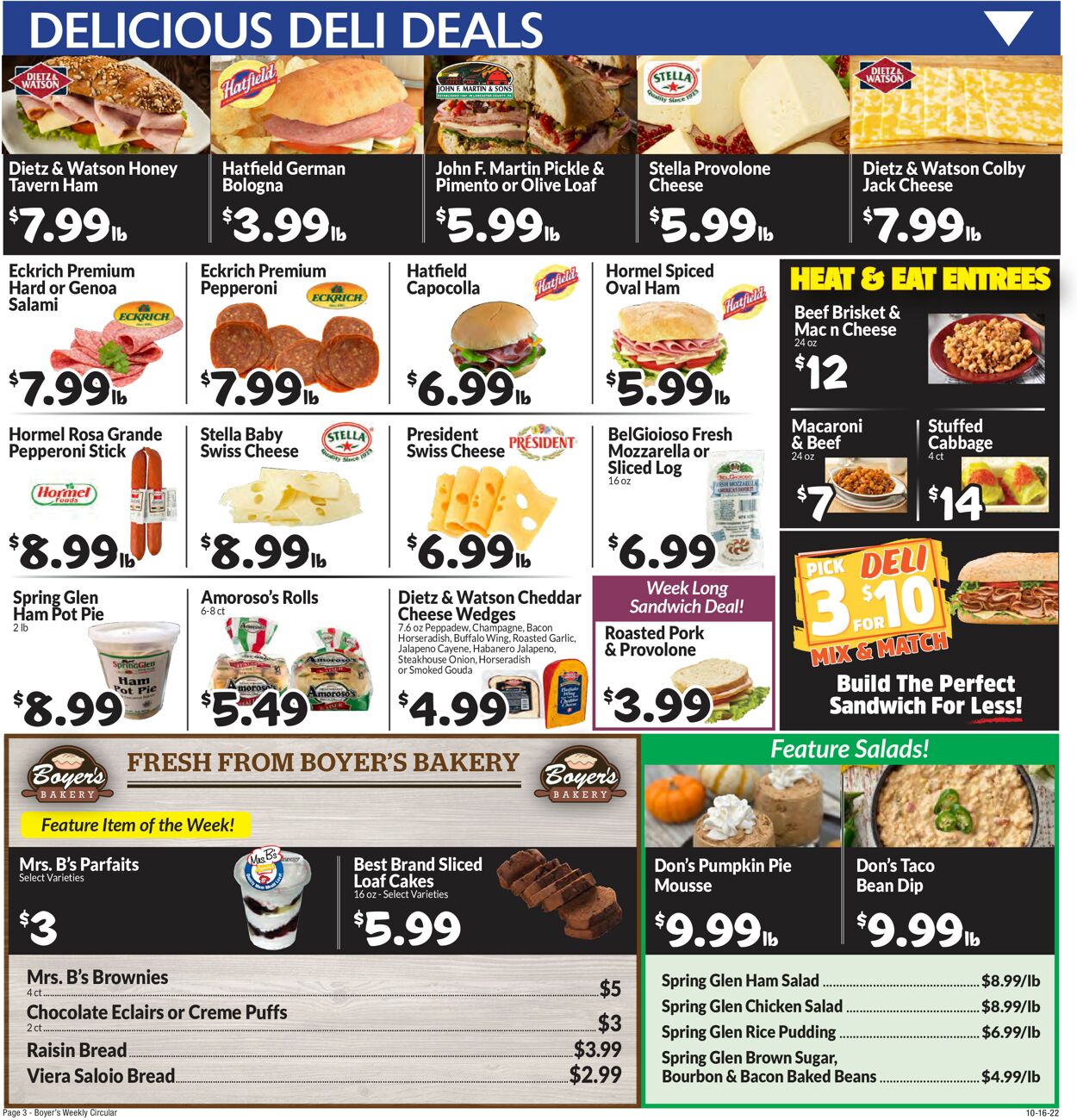 Boyer's Food Markets Weekly Ad Circular - valid 10/16-10/22/2022 (Page 5)