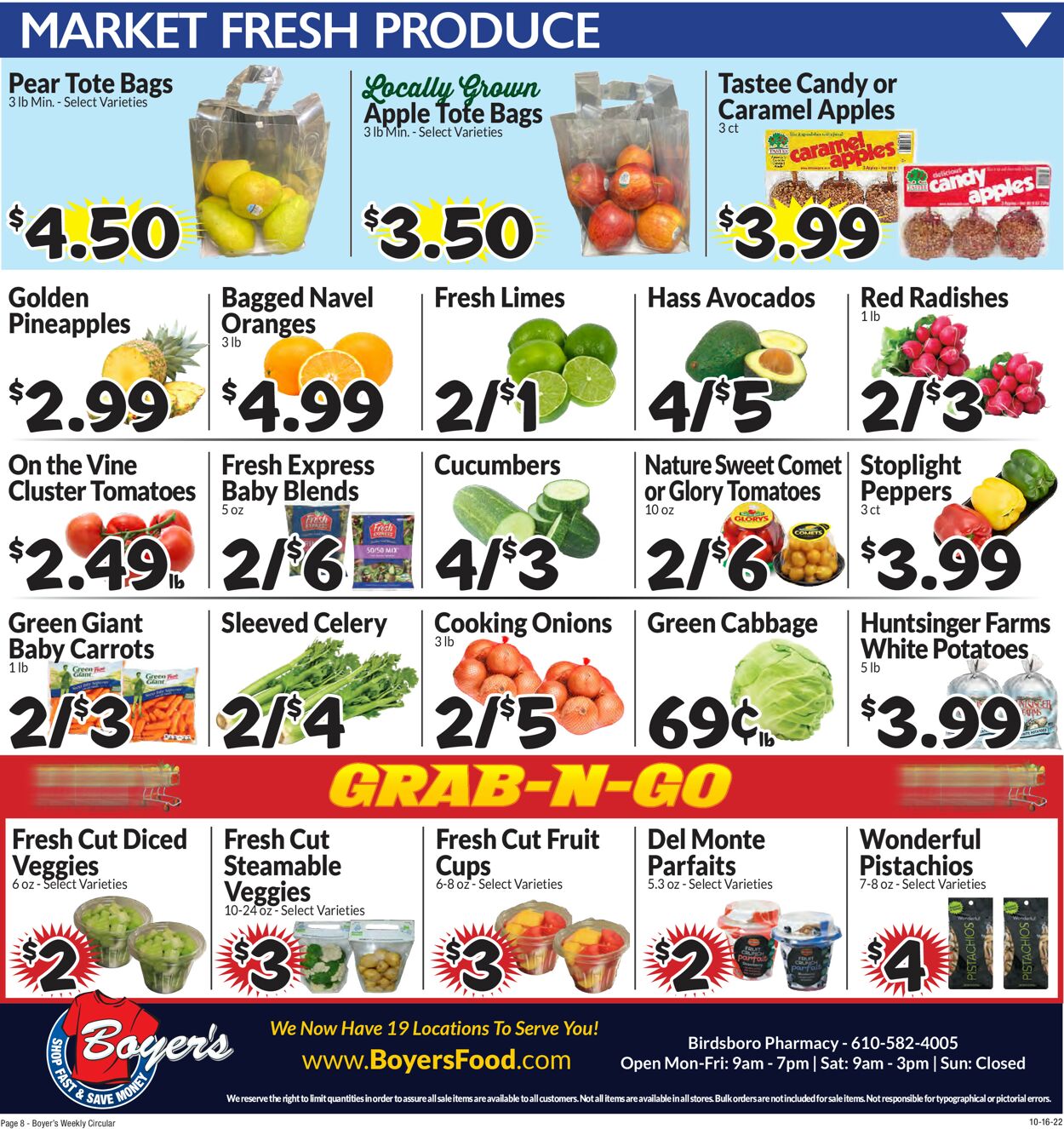 Boyer's Food Markets Weekly Ad Circular - valid 10/16-10/22/2022 (Page 11)
