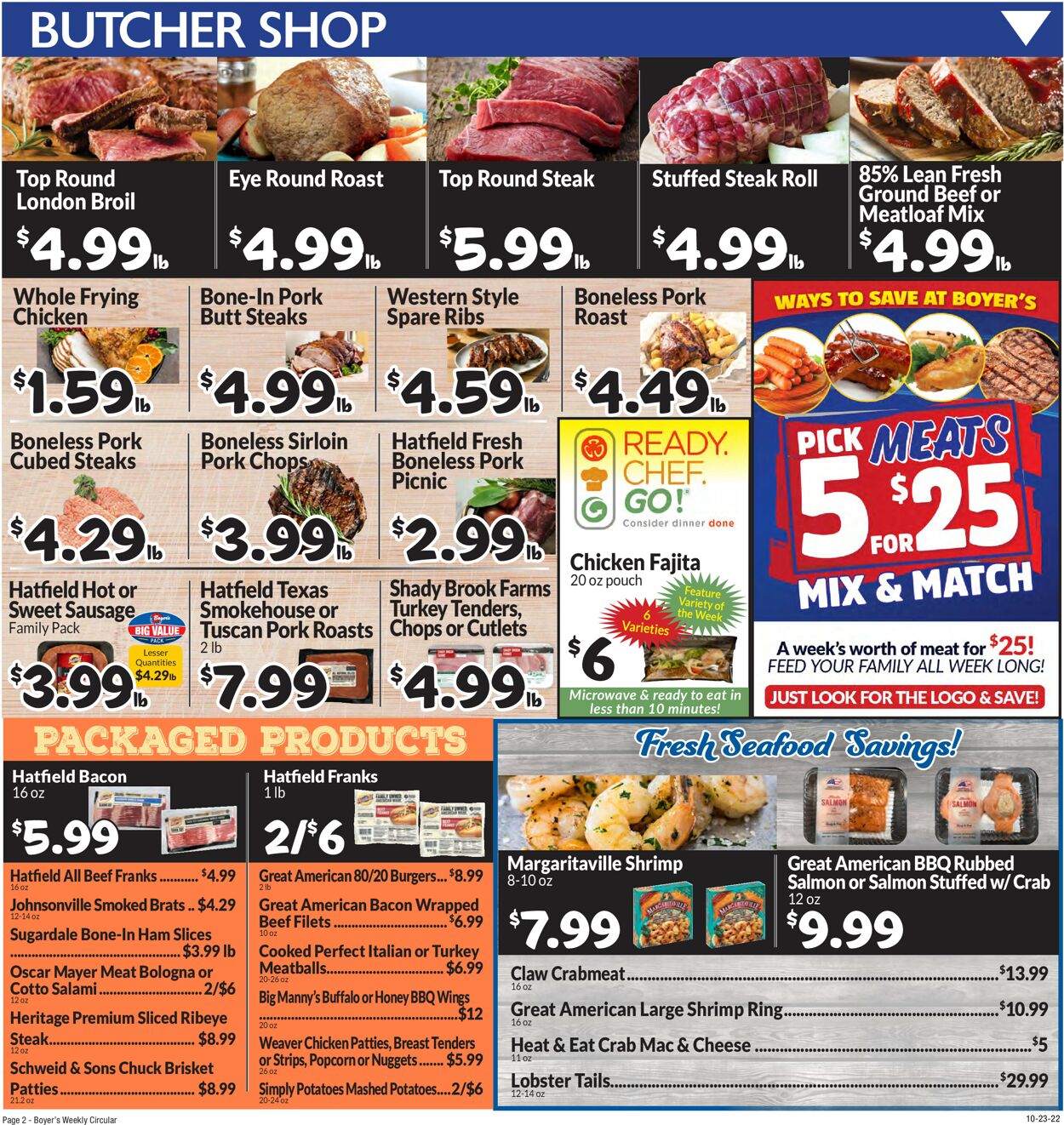 Boyer's Food Markets Weekly Ad Circular - valid 10/23-10/29/2022 (Page 4)