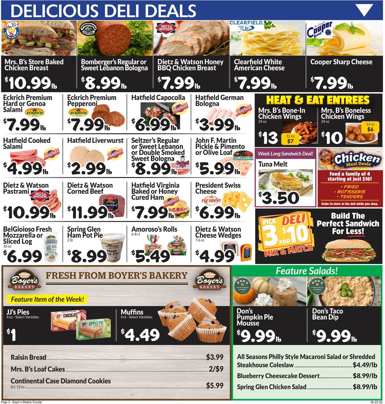 Boyer's Food Markets Weekly Ad Circular - valid 10/23-10/29/2022 (Page 5)