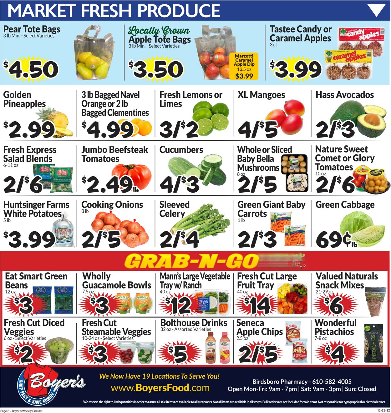 Boyer's Food Markets Weekly Ad Circular - valid 10/23-10/29/2022 (Page 11)