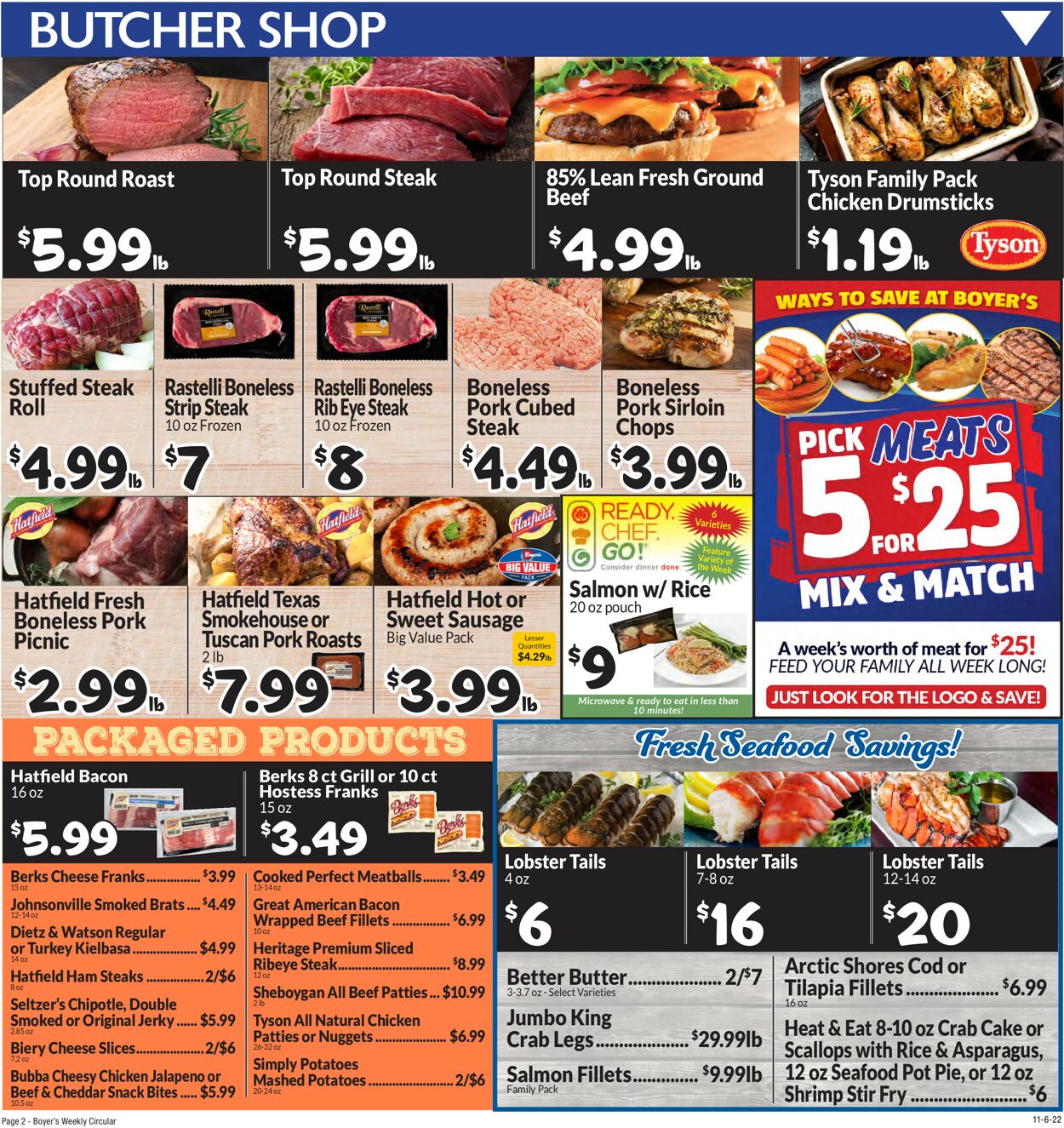 Boyer's Food Markets Weekly Ad Circular - valid 11/06-11/12/2022 (Page 4)