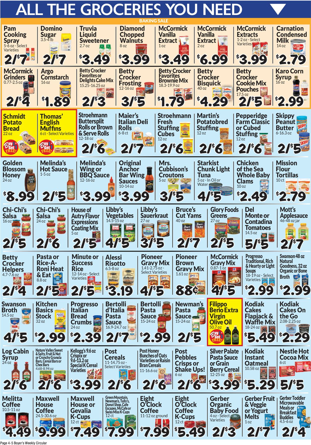 Boyer's Food Markets Weekly Ad Circular - valid 11/13-11/19/2022 (Page 6)
