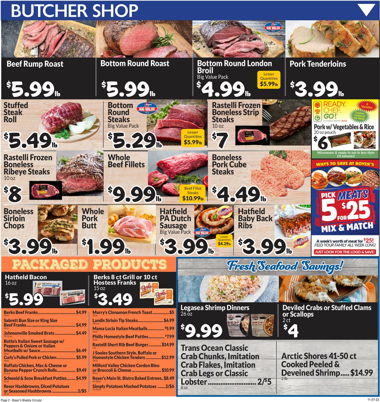 Boyer's Food Markets Weekly Ad Circular - valid 11/27-12/03/2022 (Page 4)