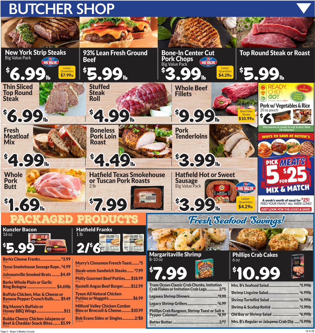 Boyer's Food Markets Weekly Ad Circular - valid 12/04-12/10/2022 (Page 6)