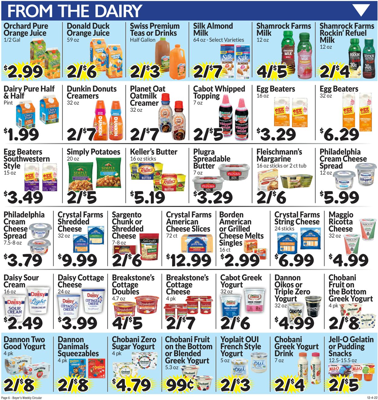 Boyer's Food Markets Weekly Ad Circular - valid 12/04-12/10/2022 (Page 11)