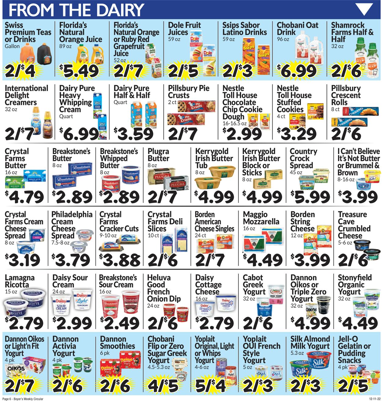Boyer's Food Markets Weekly Ad Circular - valid 12/11-12/17/2022 (Page 11)