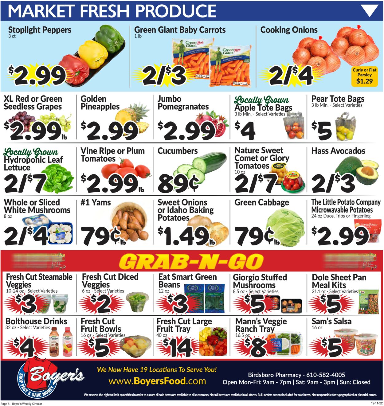 Boyer's Food Markets Weekly Ad Circular - valid 12/11-12/17/2022 (Page 13)