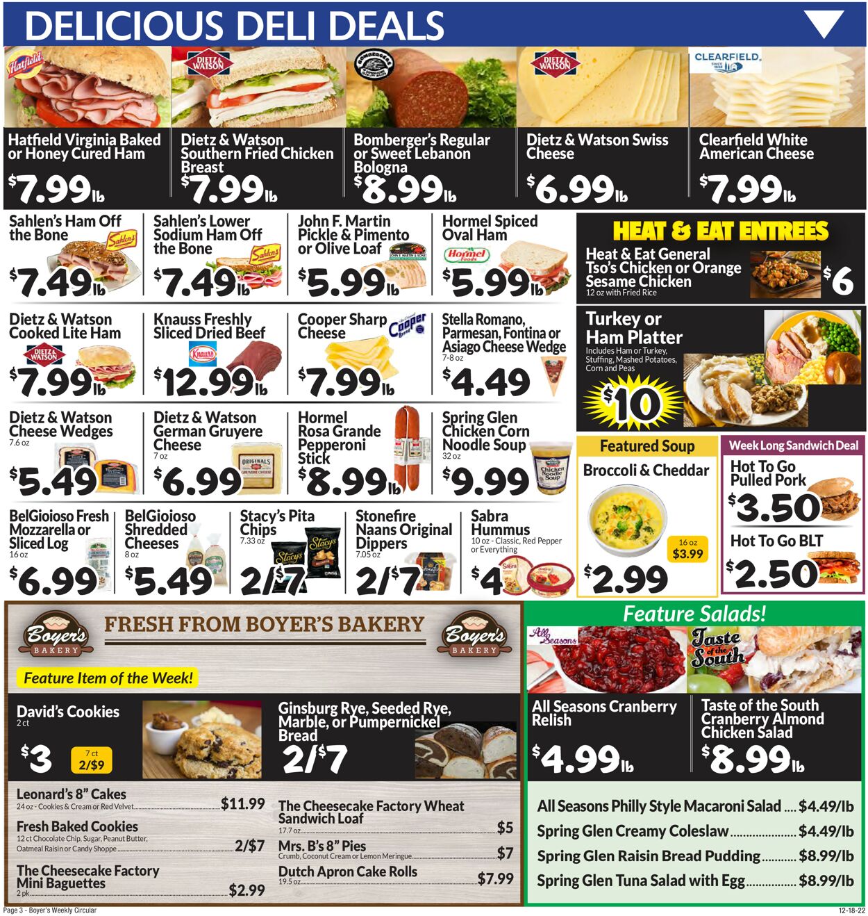 Boyer's Food Markets Weekly Ad Circular - valid 12/18-12/24/2022 (Page 5)