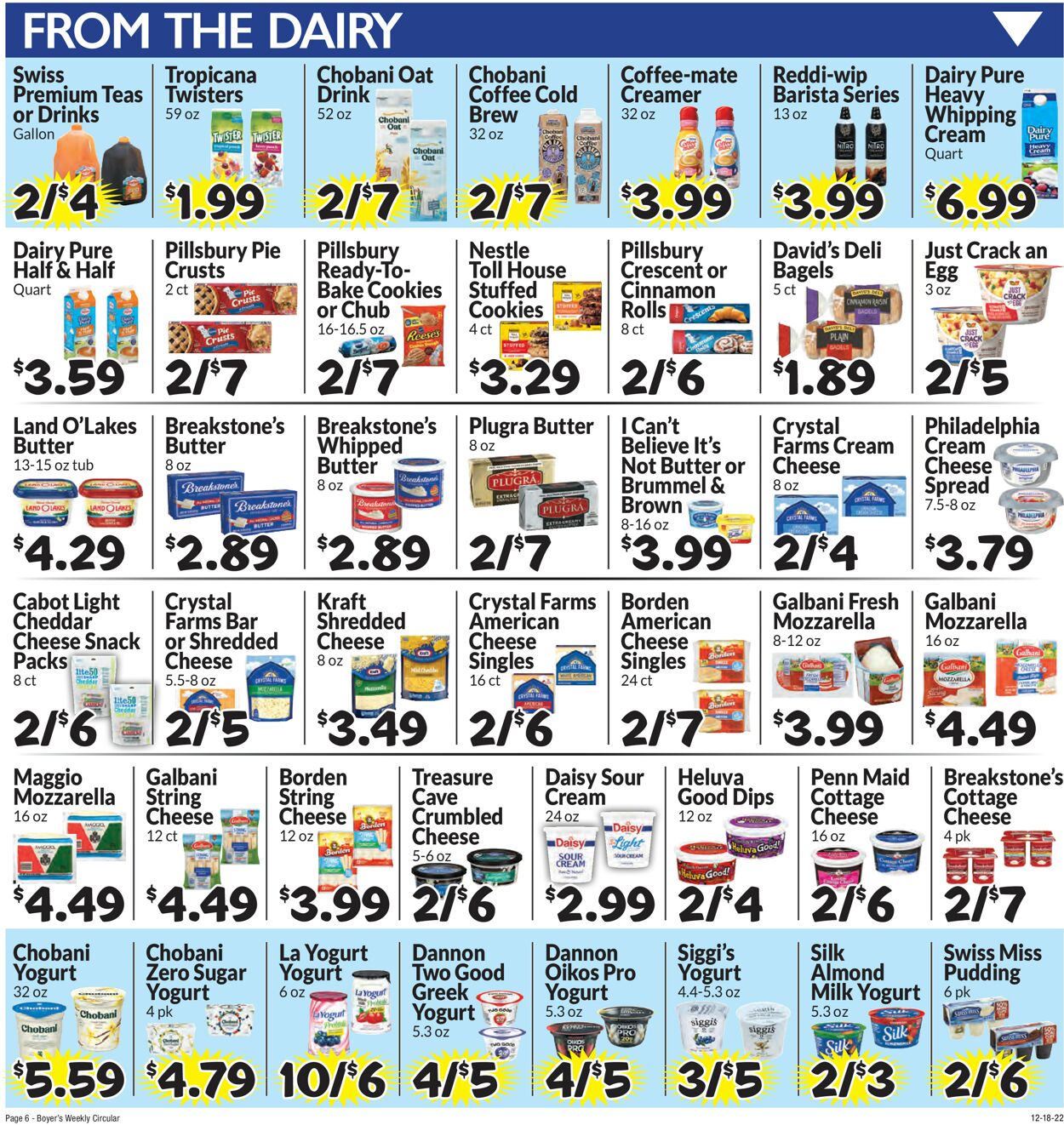 Boyer's Food Markets Weekly Ad Circular - valid 12/18-12/24/2022 (Page 9)