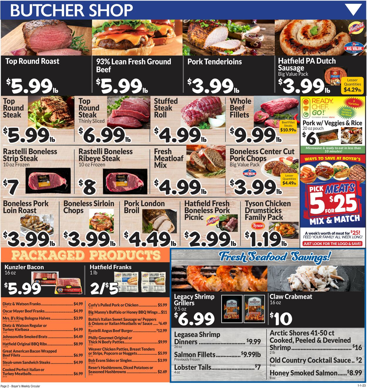 Boyer's Food Markets Weekly Ad Circular - valid 01/01-01/07/2023 (Page 4)