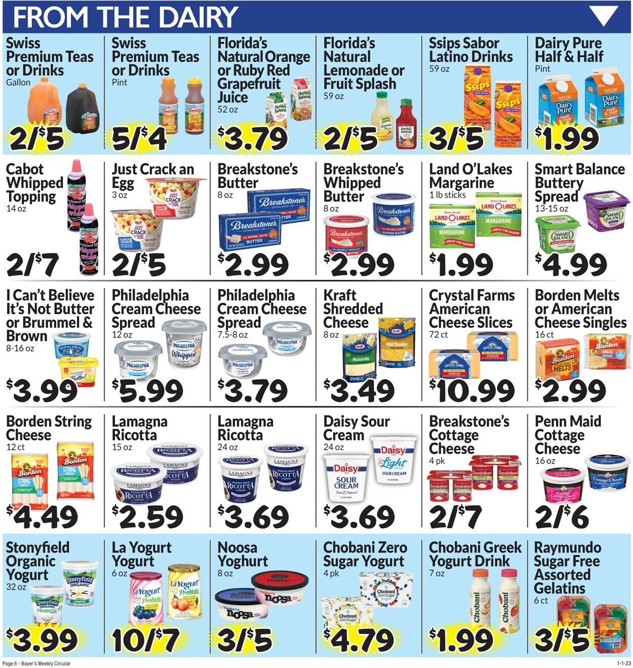 Boyer's Food Markets Weekly Ad Circular - valid 01/01-01/07/2023 (Page 9)