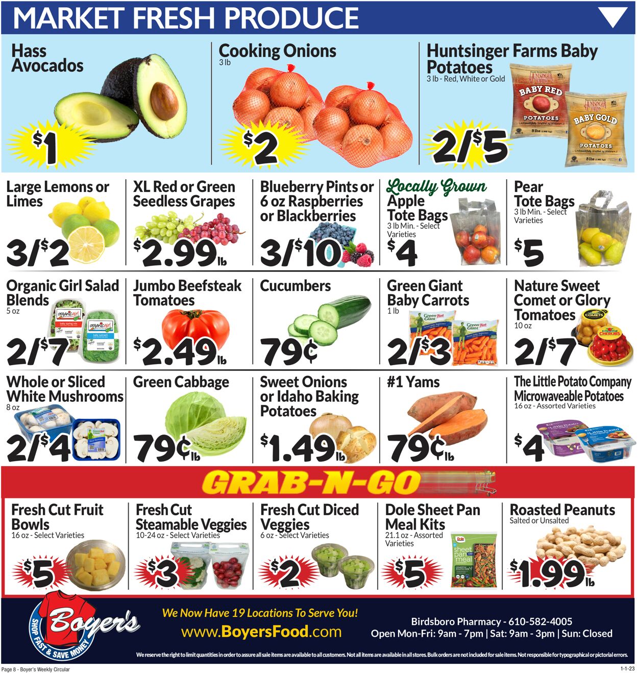 Boyer's Food Markets Weekly Ad Circular - valid 01/01-01/07/2023 (Page 11)