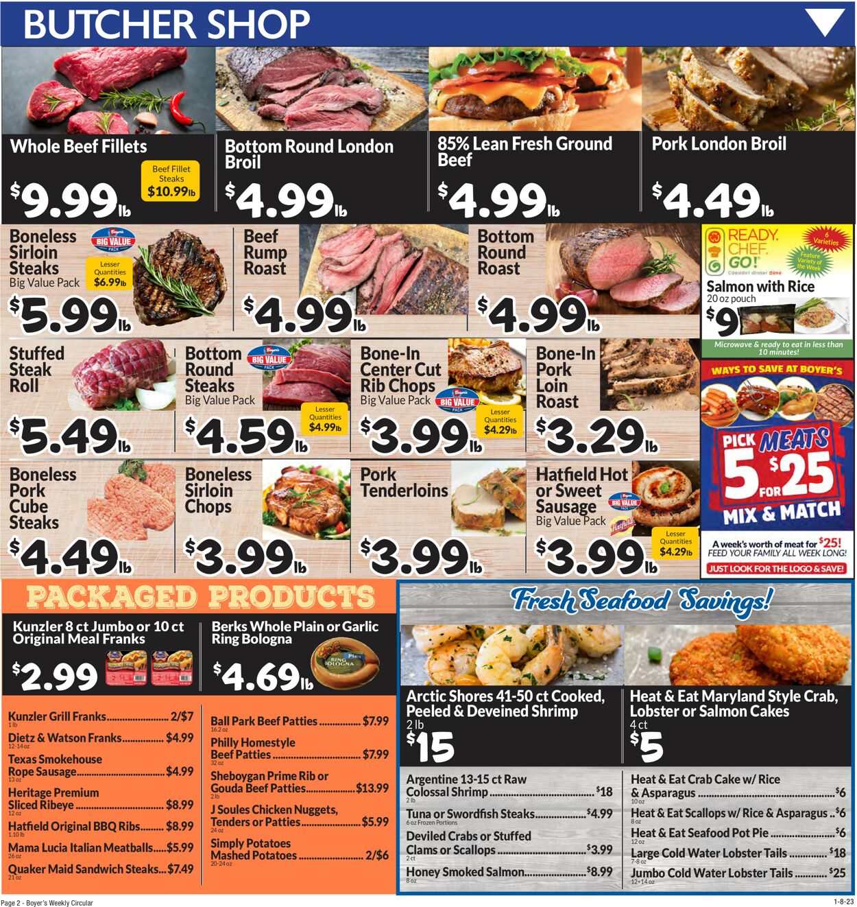 Boyer's Food Markets Weekly Ad Circular - valid 01/08-01/14/2023 (Page 4)