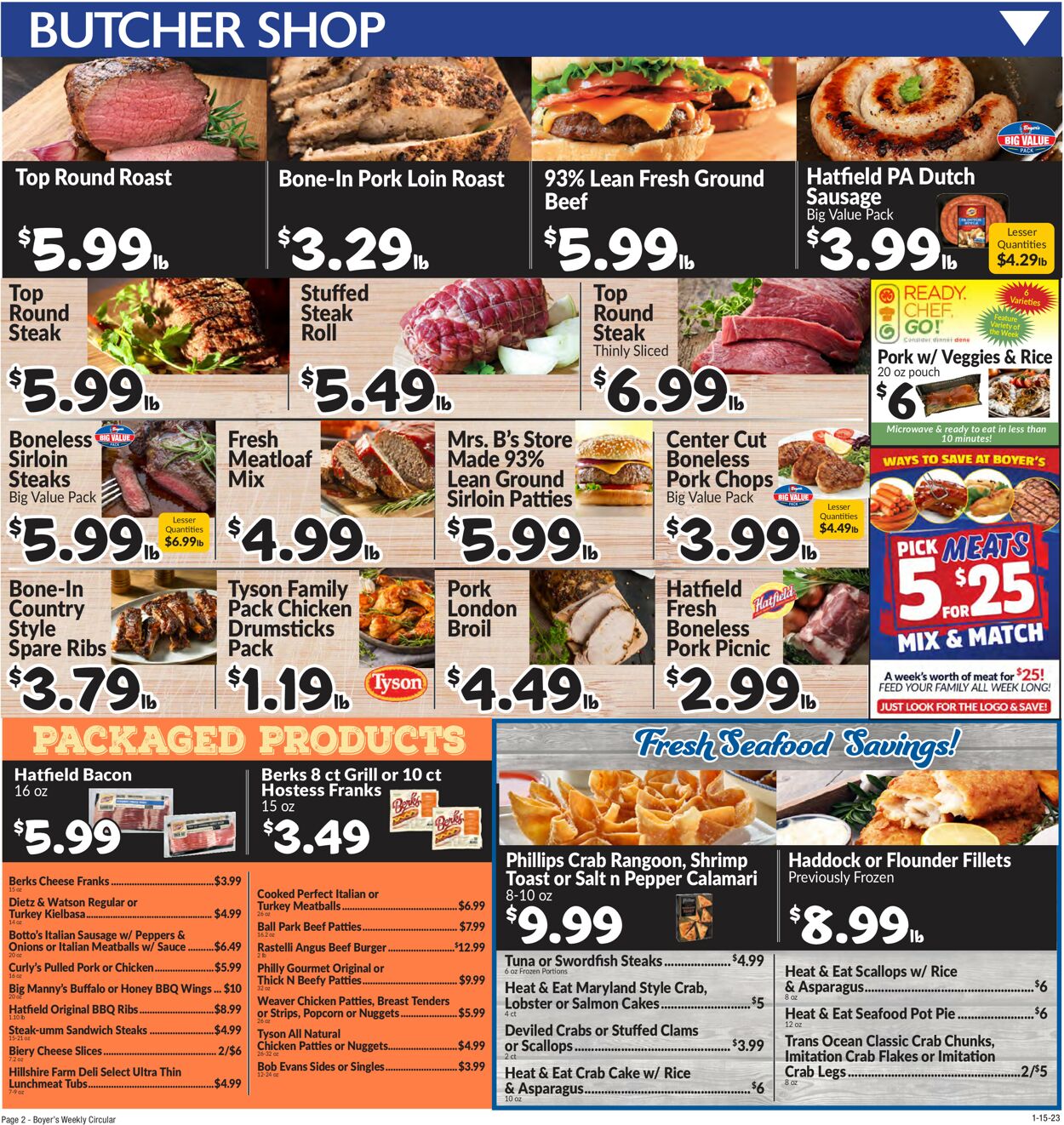 Boyer's Food Markets Weekly Ad Circular - valid 01/15-01/21/2023 (Page 4)