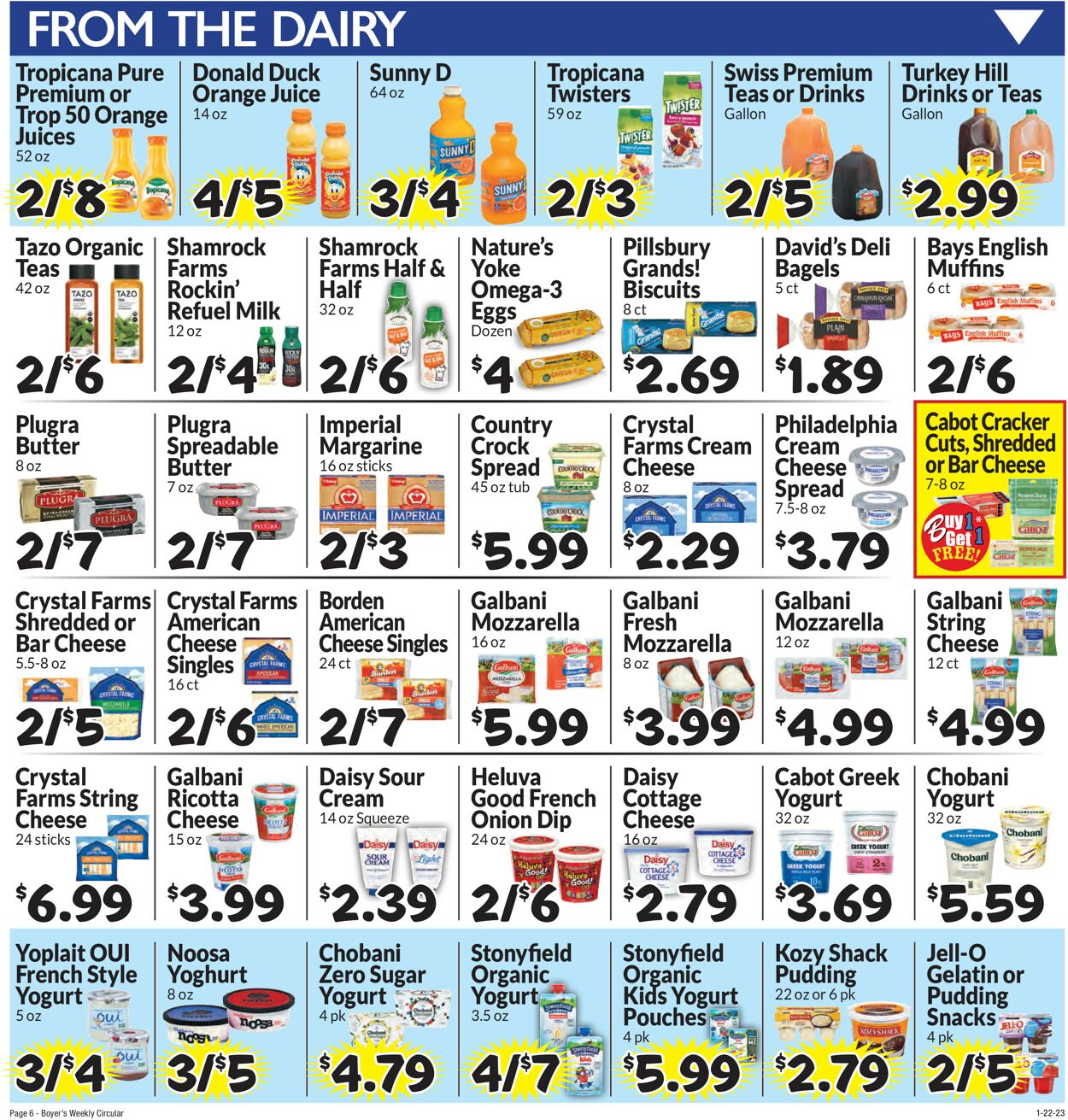 Boyer's Food Markets Weekly Ad Circular - valid 01/22-01/28/2023 (Page 9)