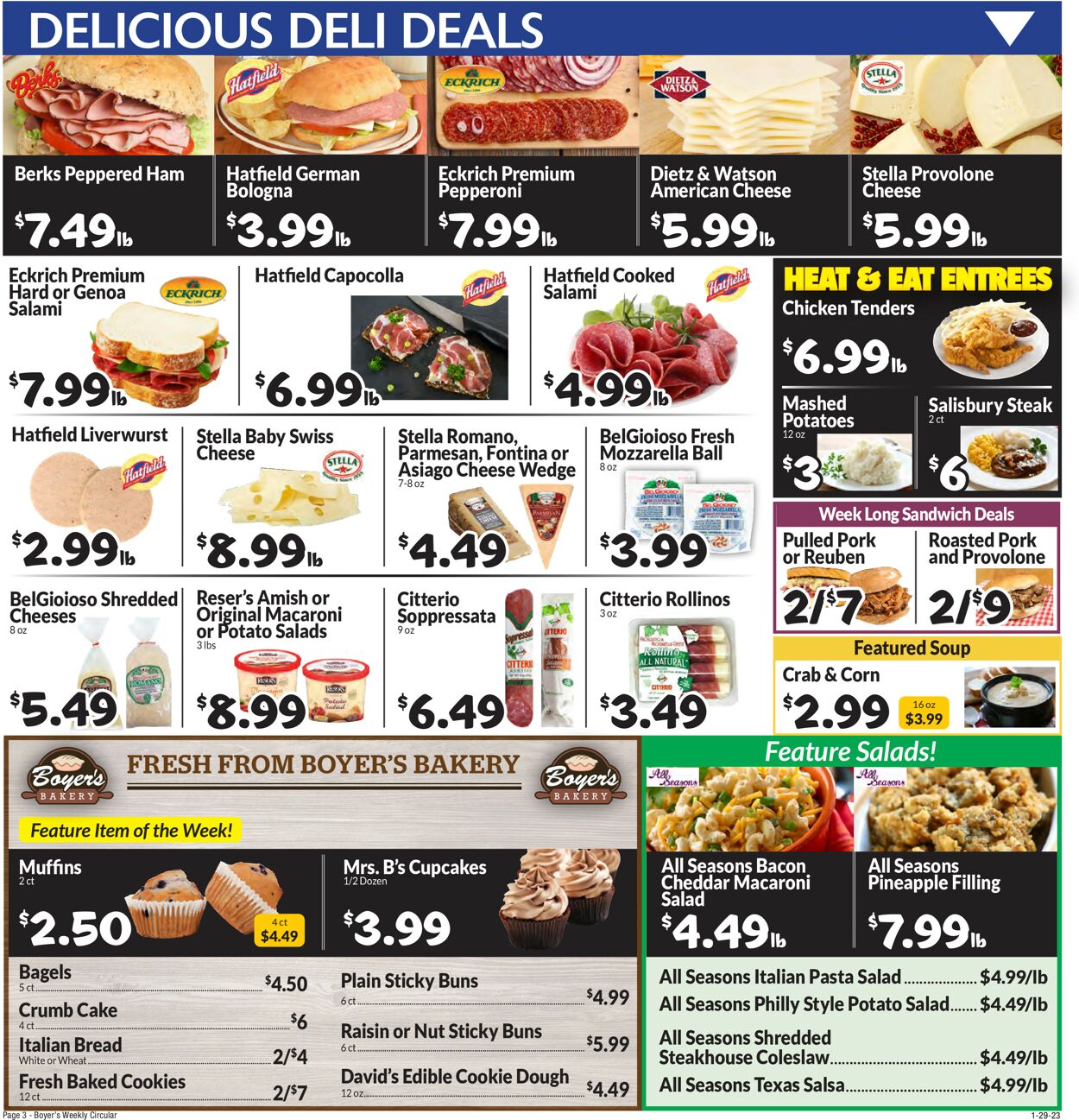 Boyer's Food Markets Weekly Ad Circular - valid 01/29-02/04/2023 (Page 5)